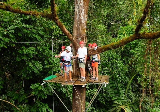 belay-rappel-manuel-antonio
